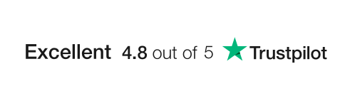 4.8 Trustpilot rating 4.8 Trustpilot rating